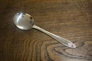 Vintage Eldan Silverplate Nickel Sugar Bowl Spoon ELD15  