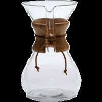 Chemex Classic Glass Coffee Maker 8 Cup   Wood Handle  