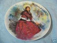 1985 Limoges Gigi   Jean Claude Guidou Collector Plate  