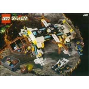 LEGO 4980   Rock Raiders Senkrechtstarter, 349 Teile  