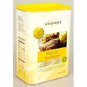 Mycryo Kakaobutter in Pulverform von Callebaut. z.B. als Fettersatz 