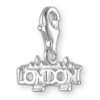 MELINA Charm Anhänger Big Ben London Silber 925  Schmuck