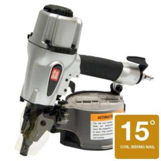 Grip Rite 2 1/2 In. 15 Degreel Coil Siding Nailer   Wire and Plastic 