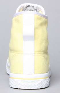 adidas The Honey Stripes Mid Sneaker in Clear Yellow  Karmaloop 
