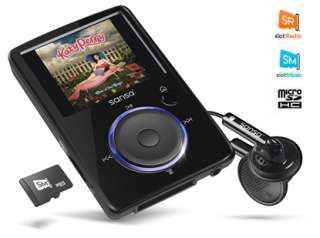   Video Player 4 GB mit Radio (inkl. Katy Perry Album auf microSD Karte
