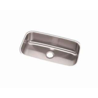   Steel 15.75x28x8 Single Bowl Kitchen Sink NCFU2816 