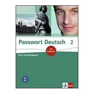 Passwort Deutsch 2. Kurs  und Übungsbuch inkl. CD: Band 2: .de 