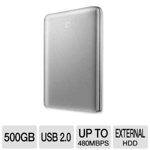 Seagate STAA500101 FreeAgent GoFlex Ultra Portable Hard Drive   500GB 