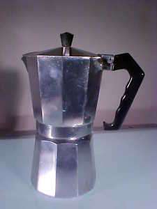 ESPRESSO Coffee Maker Stovetop Metal Made in Italy NR  