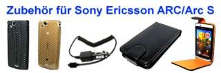 Premium Tasche für Sony Ericsson Xperia ARC/ARC S Hülle Schutzhülle 