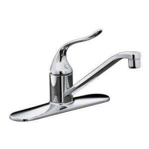   Single Control Kitchen Sink Faucet K 15171 P CP at The Home Depot