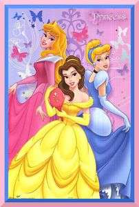 Disney Princess edible cake image topper  1/4 sheet  