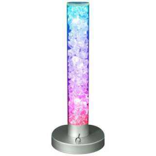Lumisource 13 In. Silver LED Table Lamp LS RADIANCE TBL at The Home 