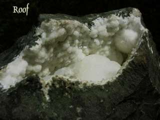   12.4 Pound OKENITE Calcite GYROLITE Apophyllite CAVE Cluster  