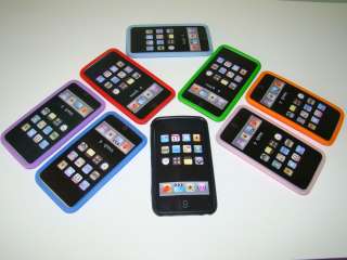 iPod Touch 3G 4G 5G Silikon Schutzhülle Cover Hülle Tasche Case 