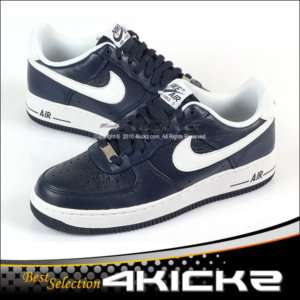 Nike Air Force 1 Low Permium Navy Blue/White AF1 2011  