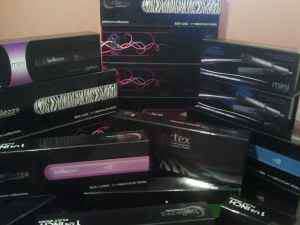   iron hair straightener available in green blue pink zebra and black