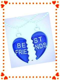 NewSet Best Friends Hearts Mood Necklaces Reveals moods  