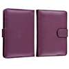   Fire Purple Leather Case with Flip Cover/Stylus/USB Cable/Car Charger