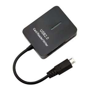 Micro USB OTG Mini SD SDHC MS M2 Card Reader kit für Samsung Galaxy 
