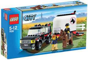 LEGO City 7635 4WD Range Rover with Trailer & Horse NEW  