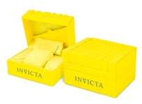 Invicta Sport Elite Quartz Sunray Dial Leather Strap Mens Watch