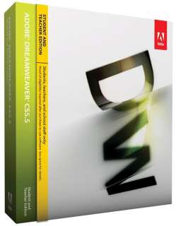 New Adobe Creative Suite 5.5 CS5.5 Dreamweaver UK Boxed  