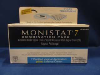MONISTAT 7 DAY TREATMENT prefilled app COMBINATION PACK  