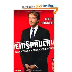  Das große Buch der Rechtsirrtümer  Ralf Höcker Bücher