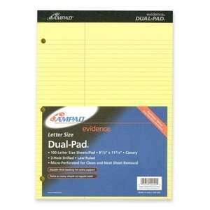  Ampad® Evidence® Dual Ruled Pads