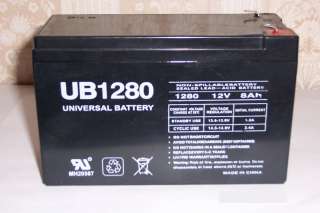 UB1280 F2 12V 8Ah APC SUA1000RM2U SUA1000RMUS Battery  