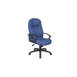  Boss High Back Fabric Chair 7741 BE: Office Products