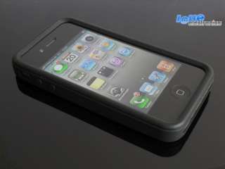 iPhone 4 4G Bumper Hülle Case Cover + VOR & RÜCK FOLIE  