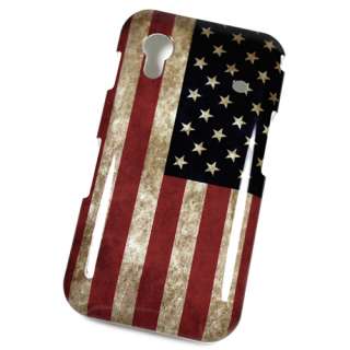 COQUE PROTECTION FINE pour mobile SAMSUNG GALAXY ACE S5830 drapeau USA 