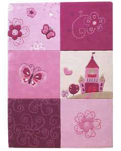 Kinderteppich Teppich Prinzessin rosa 120x180 Neu  