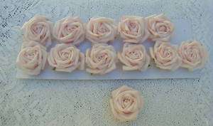 12 Dekorosen Schaumrosen Foam Rosen Rosa ca. 5cm OVP  