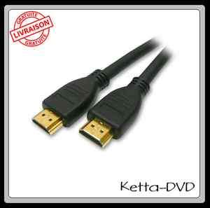   CABLE HDMI OR 3M FULL HD BLU RAY PS3 XBOX 1920X1080p