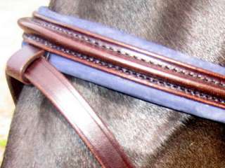 Stubben 155 BLUE Suede Padded German Leather Bridle NEW  