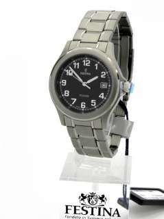 NUOVO orologio FESTINA titanium 16458/3 + omaggio  