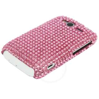 Baby Pink Diamante Back Cover Case For HTC Wildfire S  