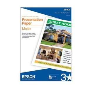   Selected Presentation Paper 100 sheets By Epson America Electronics