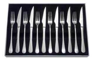 Judge Windsor Cutlery 6 Steak Knives and Forks Set BF36  