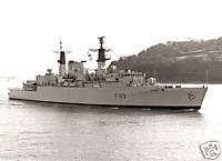 HMS BATTLEAXE   F89   Lg Photo   Royal Navy (ref T11)  