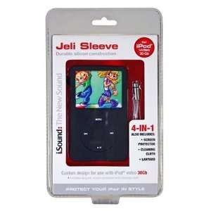 i.Sound Jeli Sleeve for iPod Video 30 GB (Black)  