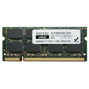 Wintec Value MHz 2GB SODIMM Retail 2Rx8 2 Not a Kit 