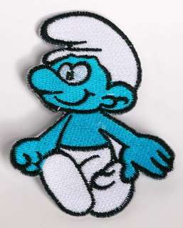 THE SMURFS   Cool SMURF Iron On Character PATCH  