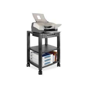  Kantek PS540 Desk Side 3 Shelf Moblie Printer/Fax Stand 