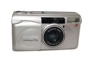 Olympus SuperZoom 70G 35mm Point and Shoot Film Camera  