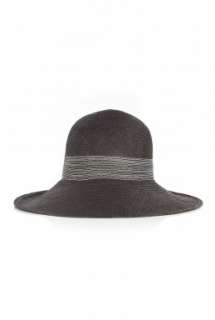 Paul Smith Accessories  Black Wide Brimmed Sun Hat by Paul Smith 