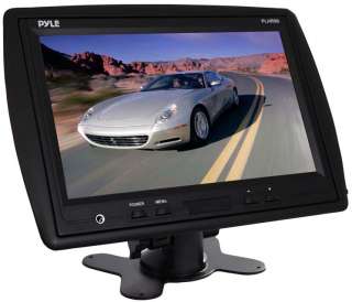   Inch TFT LCD Headrest Monitor with Stand (Black): Car Electronics